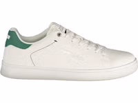 White Polyurethane Men Sneaker 1