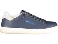 Blue Polyurethane Men Sneaker 1