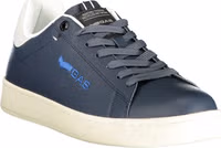 Blue Polyurethane Men Sneaker 2