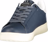 Blue Polyurethane Men Sneaker 3