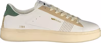 White Polyurethane Men's Sneaker 1