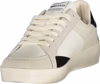 White Polyurethane Men's Sneaker 3