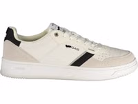 White Polyurethane Men Sneaker 1