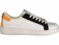 White Polyurethane Men's Sneaker 1