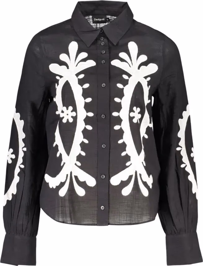 Nero Cotton Women Shirt