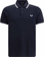Blue Cotton Polo Shirt 1