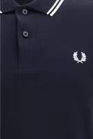 Blue Cotton Polo Shirt 3