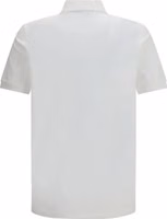 White Cotton Polo Shirt 2