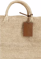 Beige Raffia Handbag 4