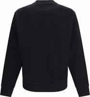 Black Viscose Sweatshirt 2