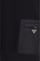 Black Viscose Sweatshirt 3
