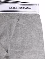 Gray Logo Waistband Cotton Men Boxer Underwear 1