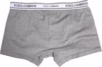 Gray Logo Waistband Cotton Men Boxer Underwear 3