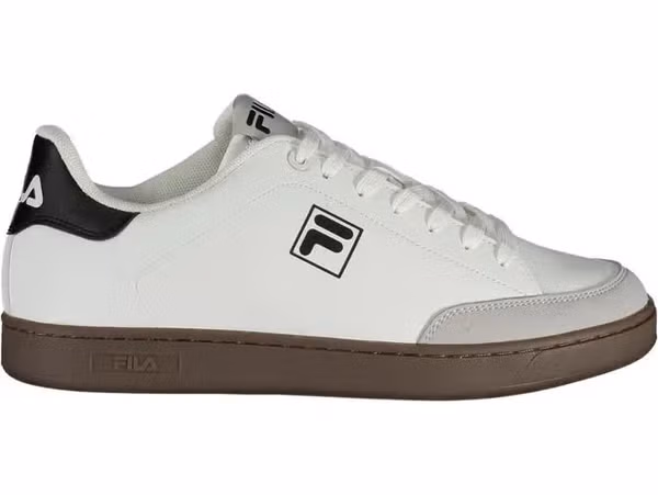 White Polyurethane Men Sneaker