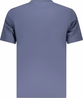 Blue Cotton Men T-Shirt 2