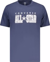 Blue Cotton Men's T-Shirt 1