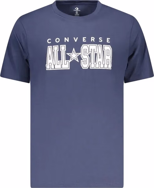 Blue Cotton Men's T-Shirt
