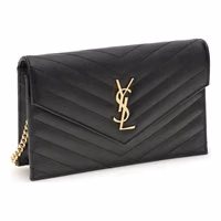 Black Calf Leather Bos Taurus Wallet 2