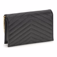 Black Calf Leather Bos Taurus Wallet 3