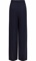 Blue Viscose Casual Pants 2