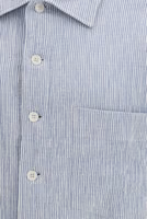Blue Cotton Pattern Shirt 3
