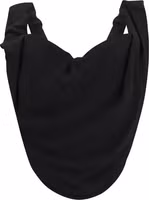 Black Polyester Blouse 1