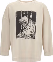 Beige Cotton Sweatshirt 1