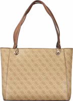 Beige Polyurethane Women Handbag 2