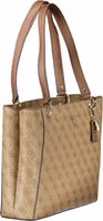 Beige Polyurethane Women Handbag 3