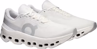 White Recycled Polyester Athletic Sneakers 1