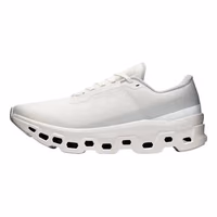White Recycled Polyester Athletic Sneakers 5