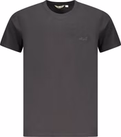 Black Cotton Men T-Shirt 1