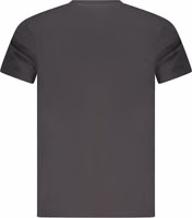 Black Cotton Men T-Shirt 2