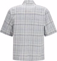 Blue Cotton Pattern Shirt 2