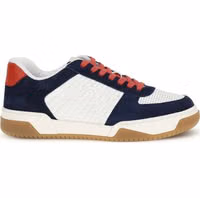 Multicolor Calf Leather Bos Taurus Athletic Sneakers 1