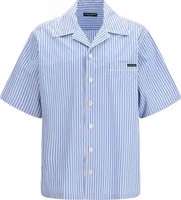 Blue Cotton Shortsleeve Shirt 1