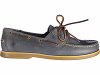 Blue Leather Men Classic Shoe 1
