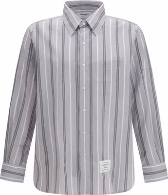 Gray Cotton Pattern Shirt