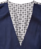 Navy Blue Wool Dress Formal Waistcoat Vest 5
