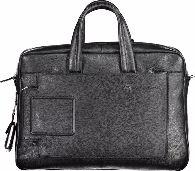 Nero Leather Men Briefcase
