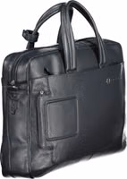 Blu Leather Men Briefcase 3