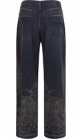 Black Cotton Jeans Denim 2
