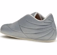Gray Polyester Sneakers 3