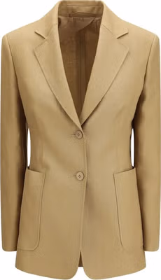 Beige Linen Jacket