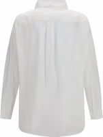 White Cotton Pattern Shirt 2