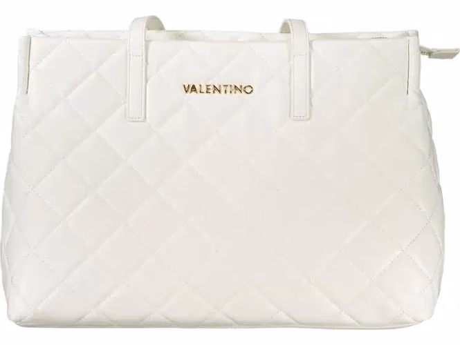 White Polyurethane Women's Bag