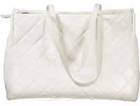 White Polyurethane Women's Bag 2