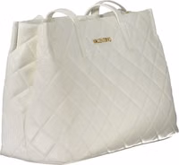 White Polyurethane Women's Bag 3