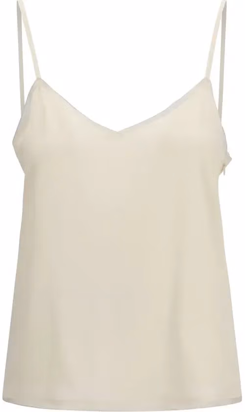 Beige Acetate Blouse
