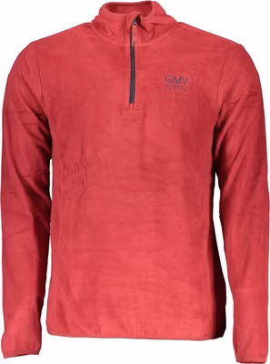 Rosso Polyester Mens Sweatshirt